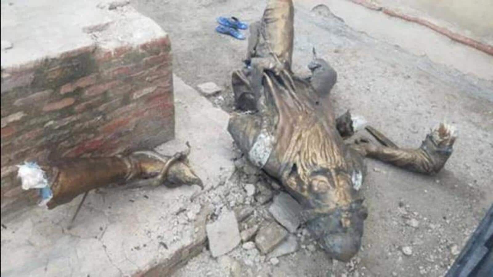 राज में पकड़े गए पाक शख्स ने लाहौर में महाराजा रणजीत सिंह की प्रतिमा भी तोड़ी